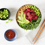 식물로 만든 참치 고기 나온다