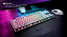 로캣, 게임용 키보드 벌칸 TKL 프로 화이트 출시