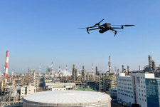 에쓰오일 온산 공장에 드론 떴다