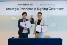 베어로보틱스, 日 유센-알멕스와 서비스로봇 공략 나서