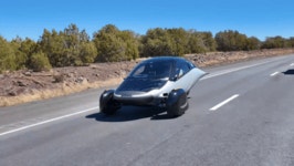 태양광 전기차 ‘앱테라’, 한번 충전으로 480km 이상 달렸다