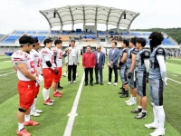 한세실업, 국내 미식축구 발전 앞장선다