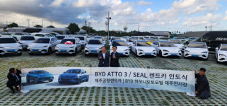 제주공항서 BYD 전기차 탄다…하모니오토모빌, 20대 추가 공급