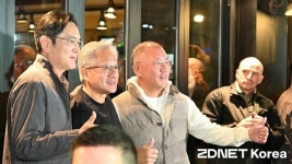 [포토] 젠슨 황·이재용·정의선, 강남서 '치맥 회동'