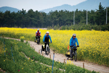 [자전거 여행의 천국] 해변과 산을 넘나드는 두 바퀴 여행의 자유로움~
