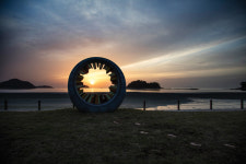 [신안특집] 자은도의 1004뮤지엄 파크… 무인도 사이로 해는 넘어가고 자연이 빚은 壽石에 넋을 잃고