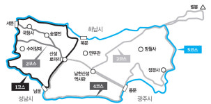 [둘레길 가이드 3선] 꼭 정상에 갈 필요는 없어요, 둘러 가면 더욱 아름답습니다