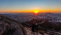 [지하철 첫 차 일출산행] 서울 강북권, 북한산 인왕산 안산 아차산
