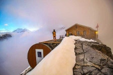 100년 된 알프스 산장 수프 맛이 끝내줬다 [아이거 미텔레기능선]