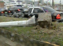 돌풍에 부러진 정이품송…전국서 피해 잇따라