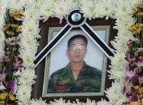 고 박영철 상병을 보내며…눈물의 영결식