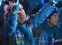 MB의 날! 지지자들 환호…곳곳 축제의 밤