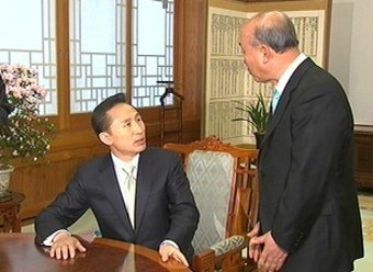 이 대통령, 한나라·민주 지도부 초청 오찬 회동