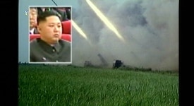 김정은, 군 훈련 참관으로 첫 활동…후견그룹 동행