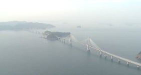 부산~거제 거가대교 개통…내일부터 차량 통행