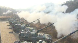 축구장 4개 초토화 구룡 참가…최대 화력훈련