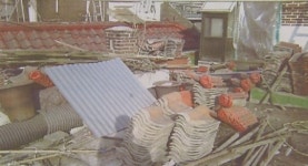 회관 짓는다더니 국장 집 공사에 인부들 동원