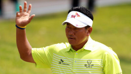 PGA AT&T 내셔널 최경주 첫 날 8오버파 부진