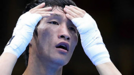 올림픽 복싱 한순철, 라이트급 은메달