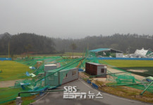 강진 베이스볼파크, 태풍 볼라벤에 큰 피해