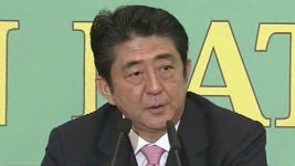 日 아베 총재, 야스쿠니 참배 속내 드러내