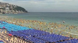 해수욕장 벌써 개장…해운대 등 4곳 문 열어