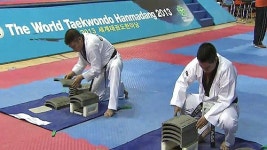 [대전] 태권도 축제 한마당 개막…환상 격파!