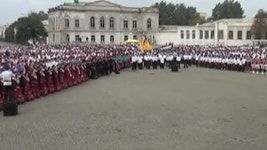 3,681명의 대합창…러시아 기록 수립