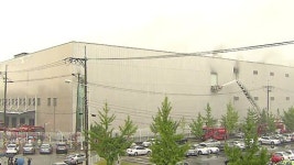 평택 파리바게트 공장 불…8시간째 진화 중