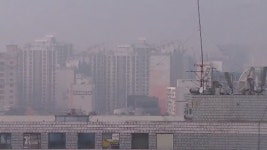 헬기 사고 인근 성남 서울공항 가시거리 800ｍ