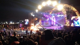 울산 간절곶 해맞이 행사장에 불…5명 화상