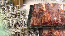 설 선물…수산물 값 내리고 한우 값 오르고