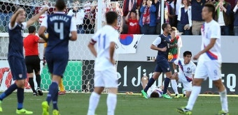 홍명보호, 미국에 0-2 완패…2경기 연속 무득점 패배