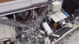 빙그레 암모니아 탱크 배관 폭발…3명 부상·1명 실종