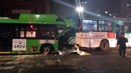 송파구서 시내버스 광란 질주…2명 사망·17명 부상