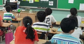 초등생들 가족과 대화, 하루 30분도 안 돼요