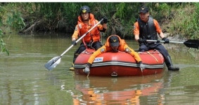 수원 원천저수지 방류로 하천 범람…피해 조사 중