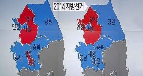 수도권 지킨 새누리…충청권 석권한 새정치