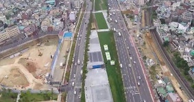 [부산] 국내 최대 도심광장 송상현 광장 개장