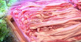 삼겹살 가격 고공행진…수입 삼겹살 크게 늘어