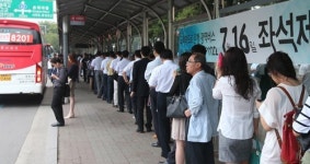 직행좌석 입석 금지 첫날…승객 스스로 혼란 줄여