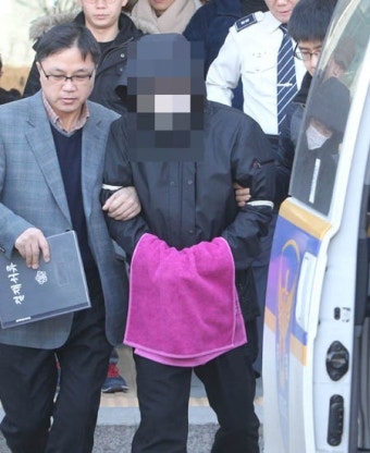 [슬라이드 포토] '크림빵 아빠' 뺑소니 사고 피의자 구속영장 발부