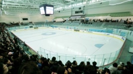 바다 위 빙하…3천 석 인천 선학국제빙상경기장 개장