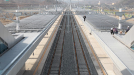 [핫포토] KTX개통 앞둔 포항역사 첨단·편의시설 자랑