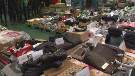 서울 강남 짝퉁 명품 판매업자 무더기 적발