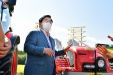 장성군, 농기계 임대사업 평가 전국 1위