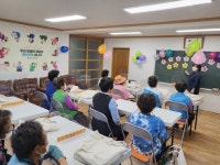 함양군 백전면 서백마을, 장수마을 한글교실 7학년 1반 운영