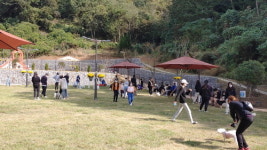 목포시, 부주산 반려동물놀이터 개장 초부터 인기몰이