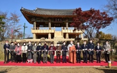 진주시, 진주성 북장대 보수공사 준공식 개최