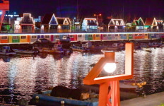 부산광역시 사하구, 부네치아 장림항 야간경관 조성 사업 완료